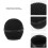 Microphone Replacement Head, Black, 51mm, Fit SM58 & BETA58 5