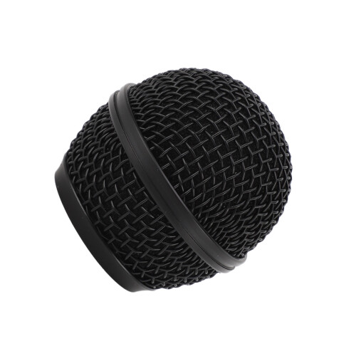 Microphone Replacement Head, Black, 51mm, Fit SM58 & BETA58
