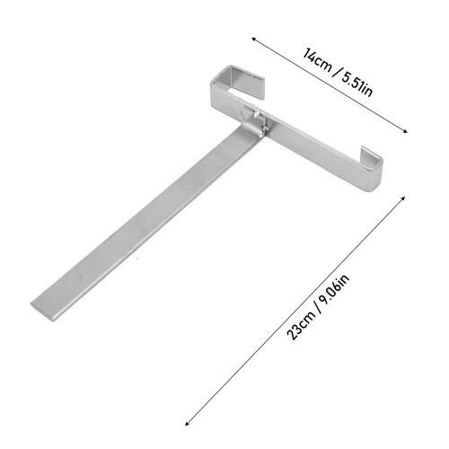 Supporto per cornici tipo split, 5 cornici, in acciaio inossidabile, 23x14cm 1