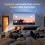 P20 Pro Android 13.0 WiFi6 Full HD 1080P 4K LED Projector EU PLUG 5