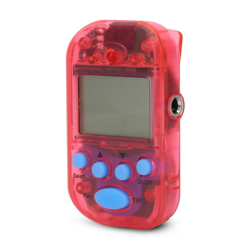 Mini Digital Beat Tap M50 Metronome - Red, 5.5x3.2x3.5cm 2