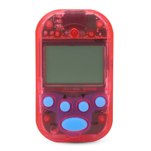 Mini Digital Beat Tap M50 Metronome - Red, 5.5x3.2x3.5cm 1