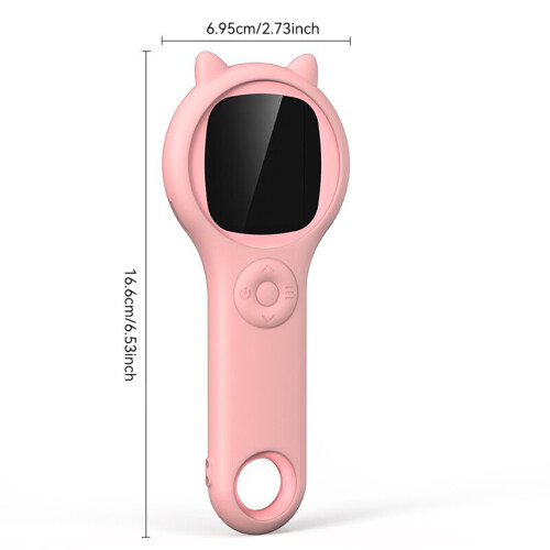 Microscope portatif rose pour étudiants écran 2 pouces 400 mAh 1