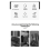 12 Pcs Self Adhesive Caster Rotation Roller for Appliances Speaker 5