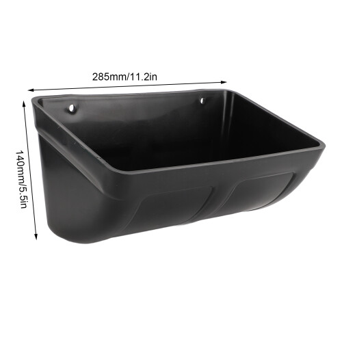 Alimentatore appeso in plastica nera 285x140mm 473g 1