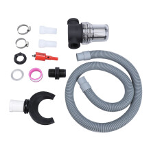 Kit de dérivation pour baril de pluie en plastique rond 110 mm 4,3 pouces