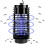Electronic Mosquito Killer Lamp 3W, 25*11cm, Black, Eco-Friendly 12