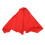 Ersatzschirmdach 118,1 Zoll rot 6 Speichen 16