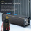 (Black) Wireless Bluetooth-compatible Speakers U-disk/tf Card/aux Input Supported 2