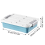Under Bed Storage Organizer with Waterproof Casters blue 4