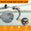 Roda de pesca com bola de metal e cabo de balanço modificado, B 5