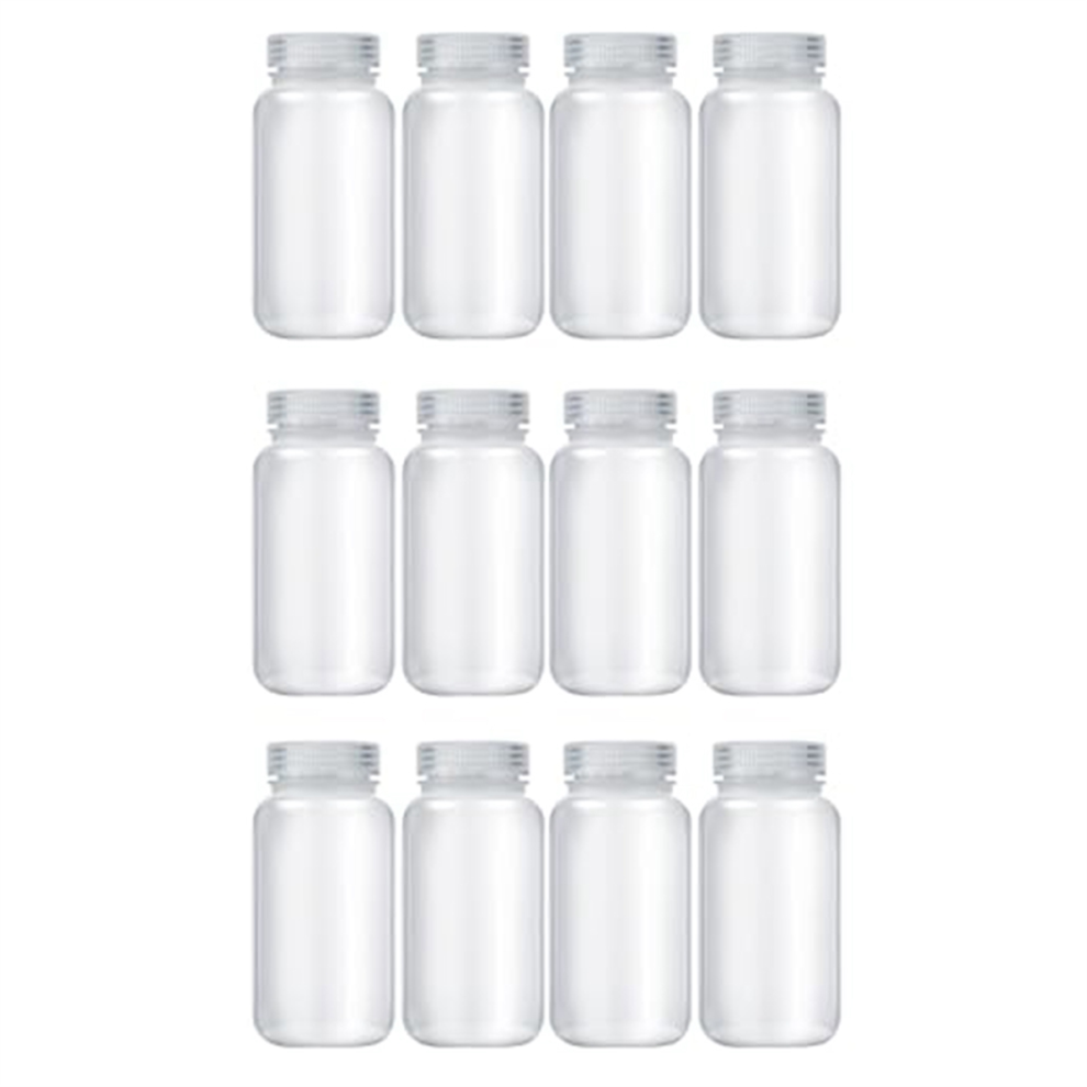 12 Pcs Pill Bottle Sample-Bottles with Screw Caps 4 Oz 125 Ml-image-OPC-PJCXNCY-NEW
