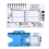 ECG 7 Step Ruler for ECG/EKG Interpretation,ECG Reference Guide Ruler 2