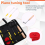 Piano Tuning Kit, Piano Tuning Tools with Carry Case, Tuning Hammer 7