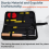Piano Tuning Kit, Piano Tuning Tools with Carry Case, Tuning Hammer 6