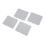 4PCS Side Skirt Rocker Panel Plug Caps 2106987030 for E320 E430 16