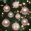 30 Blush Pink Christmas Tree Baubles Shatterproof 1