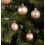 30 Blush Pink Christmas Tree Baubles Shatterproof 5