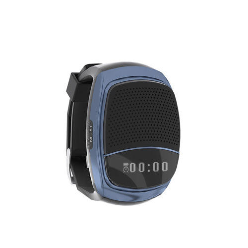 B90 Wristwatch with Bluetooth Speaker Support for TF Cards Blue