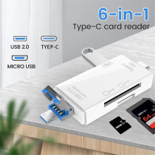 OTG SD TF Type C Micro-Sd Card Reader Type C to Usb Otg Adapter B