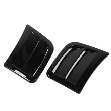 Paio di copri prese d'aria nero lucido per Impreza WRX STI