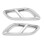 1 paire de capuchons argentés pour CLE C236 AMG‑Line 16