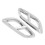 1 paire de capuchons argentés pour CLE C236 AMG‑Line 6