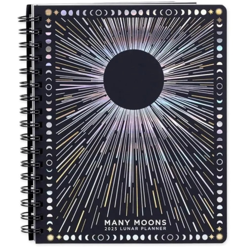 2025 Many Moons Lunar Planner, Lunar Planner for Witches