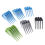 3PCS Professional Clipper Large Size Limit Comb Trimmer Cutting,B 5