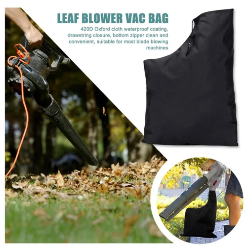 Universal Leaf Blower Bag Replacement Bag Adjustable Leaf Collection 1