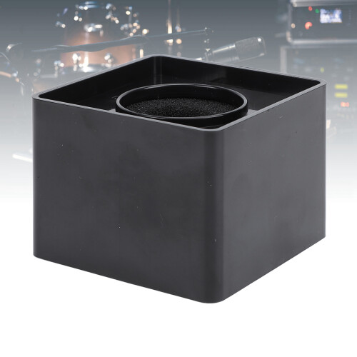 Support de microphone cubique en mousse ABS, support carré, drapeau 2