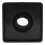 Support de microphone cubique en mousse ABS, support carré, drapeau 10