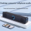 PC Soundbar Wireless Bluetooth Speaker USB Powered Soundbar 3