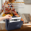 Lecteur de cassettes portable Radio AM/FM Options d'alimentation double 7