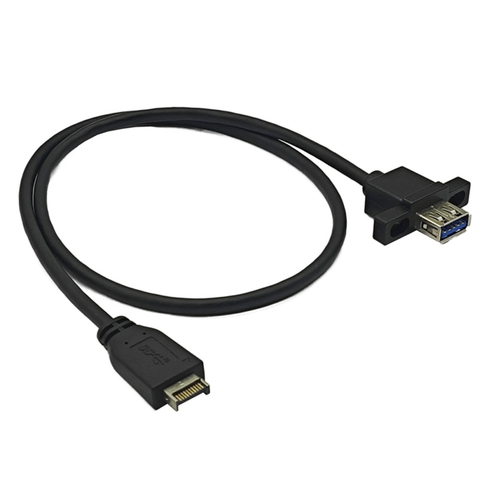 Type-E To Usb 3.2 Gen2 10Gbps Female Front Panel Extension Cable 4713699838392