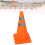 4Pcs 45cm Reflective Foldable Traffic Cones Waterproof Oxford Safety 12