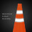 4Pcs 45cm Reflective Foldable Traffic Cones Waterproof Oxford Safety 7