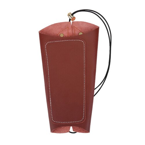 Durable Adjustable Brown Archery Arm Guard for Hunting and Shooting 2