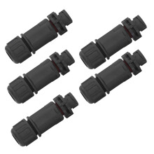 E7 5 piezas 4 pines IP67 7/16-28UNS Cable con conector