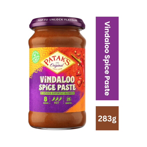 Patak's Vindaloo Curry Paste 283g 2