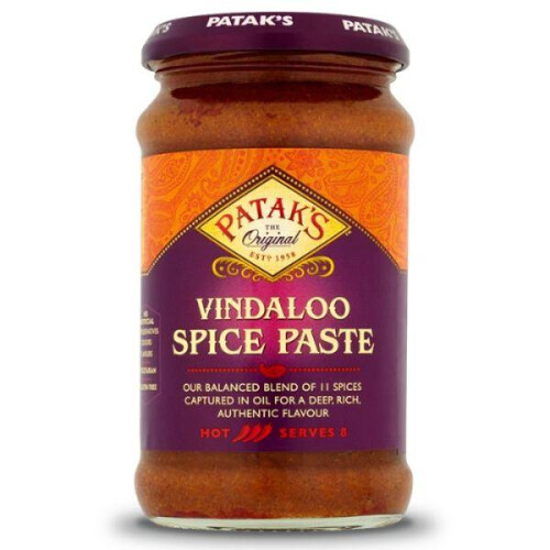 Patak's Vindaloo Curry Paste 283g 1