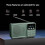 Draagbare FM-radio Draadloze Bluetooth-luidspreker Groen 2