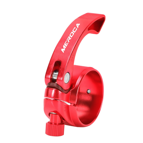 Fietszadelpenklem Rood