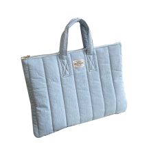 Casual Simple Pure Color Laptop Handbag for 15.6 Inch Laptop B