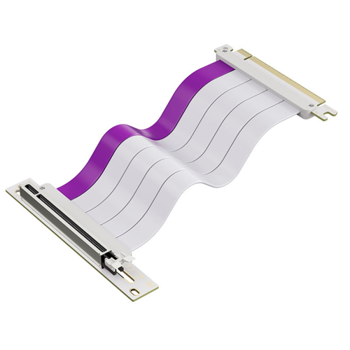 Γραμμή επέκτασης κάρτας γραφικών PCIE4.0 Ρότορας X16 Ρότορας 16X Λευκό 2
