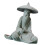 Mini statue de pêcheur S - décor d'aquarium en grès 9
