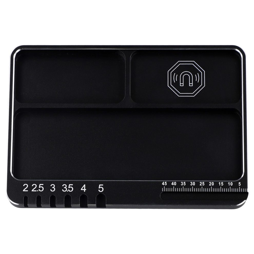Rc Car Truck Aluminum Alloy Magnetic Screw Tray Storage Container 4713699877483