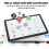 10.1-inch Android 13 Tablet 8GB RAM 128GB +1TB Expandable Gray 4