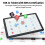 10.1" Android 13 Tablet 8GB RAM 128GB ROM 1280*800 IPS Gray/Blue 4