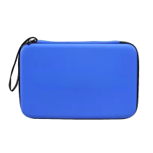 Bolsa quadrada para raquetes de tênis de mesa, caixa azul para raquetes de tênis de mesa